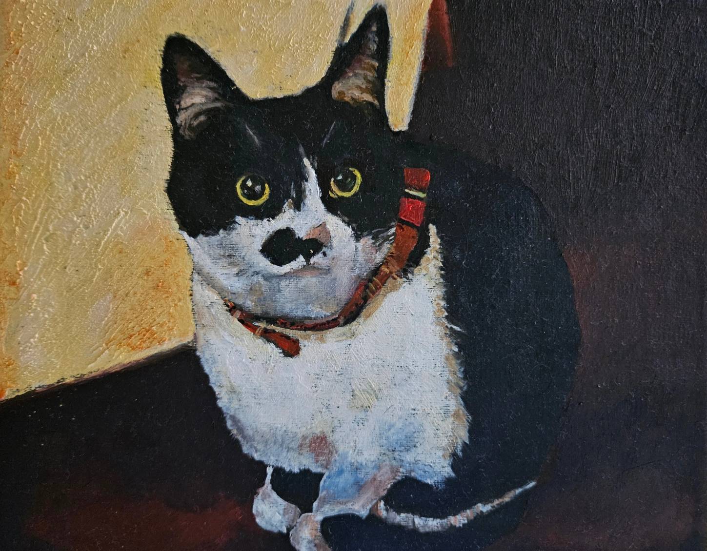 油絵画家 岡 宏治の風景画作品 山の静けさ